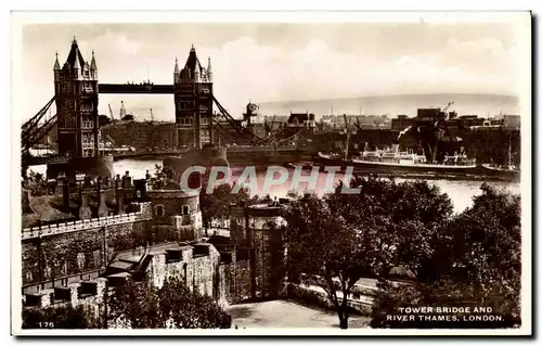 Angleterre - England - London - Londres Tower Bridge and River Thames - Ansichtskarte AK