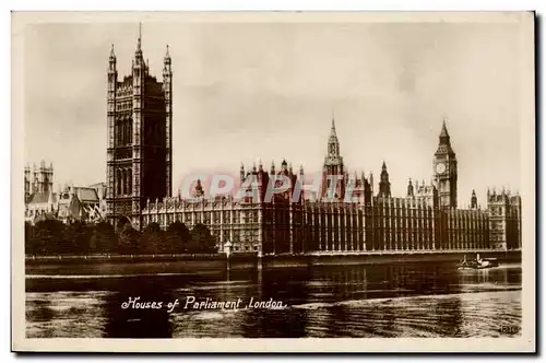 Angleterre - England - London - Londres House of Parliment - Cartes postales