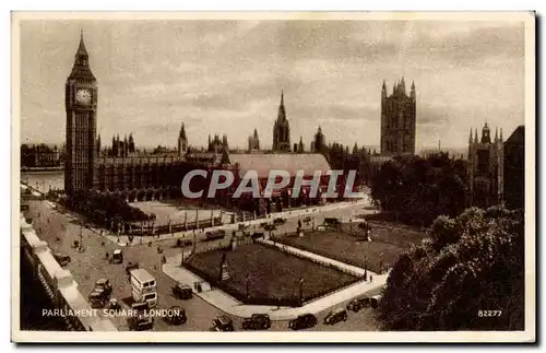 Angleterre - England - London - Parliment Square - Cartes postales