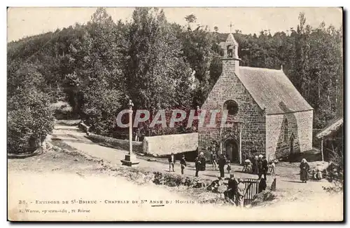 Environs de St BRieuc Ansichtskarte AK Chapelle de Ste Anne Houlin