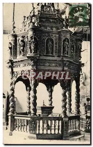 Guimiliau Cartes postales Le Baptistere (1675)