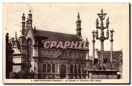 Saint Thegonnec Cartes postales Le calvaire et l&#39ossuaire