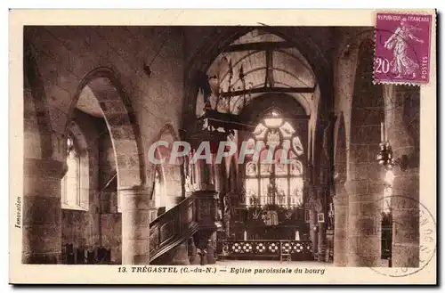 Tregastel Cartes postales Eglise paroissiale du bourg