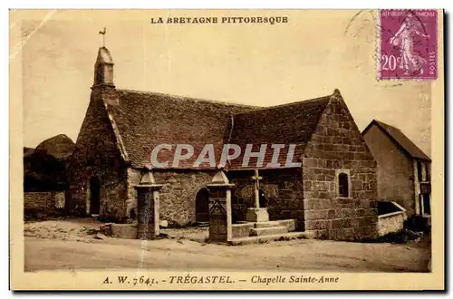 Tregastel Cartes postales Chapelle Sainte Anne