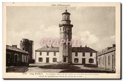 Cap Frehel Cartes postales le puissant phare de 1er ordre (lighthouse)