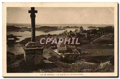 ile de Brehat Cartes postales Le Birlot vu de St michel