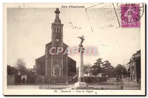 Dinard Cartes postales Place de l&#39eglise