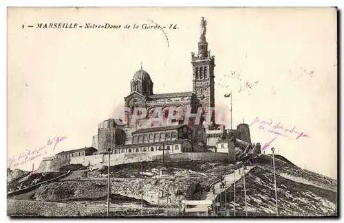 Marseille Cartes postales Notre DAme de la Garde