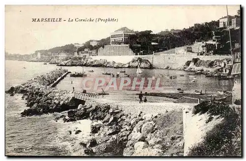 Marseille Cartes postales La corniche (Prophete)