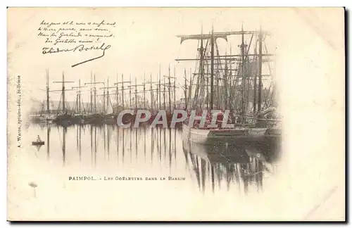 Cartes postales Paimpol Les goelettes dans le bassin Botrel Bateaux