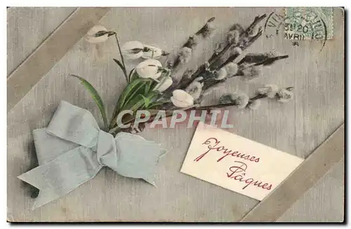 Cartes postales Fantaisie Fantasy Joyeuses Paques Easter Muguet