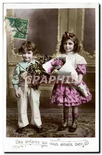 Cartes postales Fantaisie Fantasy Enfants