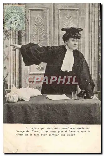 Cartes postales Juge avocat Loi (law cour courts metiers)