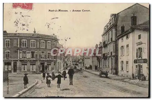 Pont a Mousson - Avenue Carnot - enfants - Cartes postales