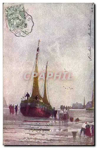 Chalons sur Marne - Monsieur Jaquard Lieutenant au 156 d&#39Infantrie - bateau - Cartes postales