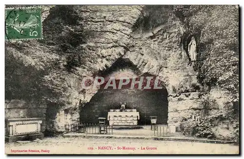 Nancy - St Mansuy - La Grotte - Ansichtskarte AK