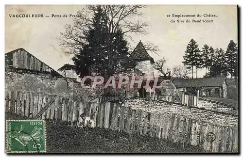 Vaucouleurs - Porte de France et Emplacement du Chatea du Sire de Baudricourt - Cartes postales