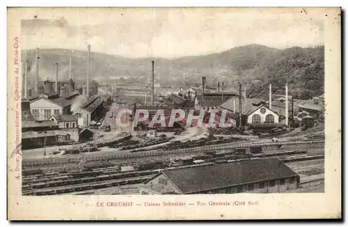 Le Creusot - Usine Schneider - Vue Generale - Cartes postales