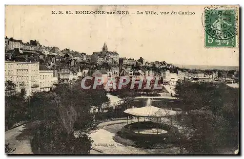 Pas de Calais - Boulogne - sur - Mer - La Ville vue du Casino - Cartes postales