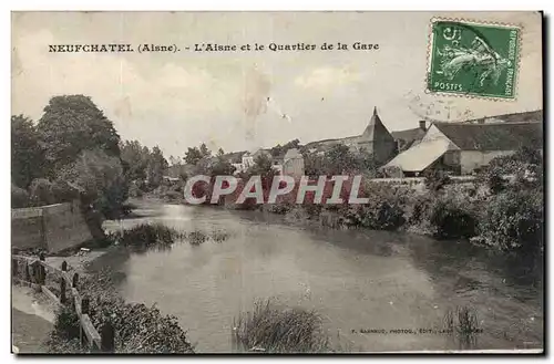 Neuchatel - L&#39Alsace et le Quartier de la Gare - Cartes postales