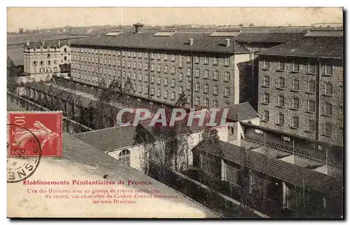 Fresnes - Etablissements Penitentiarires de Fresnes - prison - Ansichtskarte AK