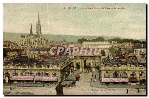 Nancy - Vue Panoramique sur la Place de la Carriere - Ansichtskarte AK