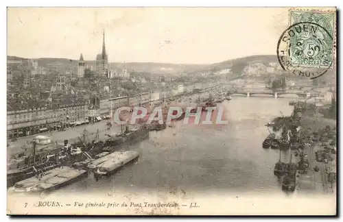 Rouen - Vue Generale prise du Pont Transbordeur - Cartes postales