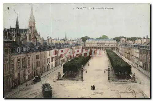 Nancy - La Place de la Carriere - Cartes postales