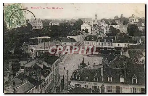 Melun Cartes postales Vue generale