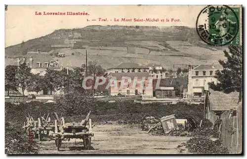 Toul Cartes postales Le Mont Saint Michel et le fort