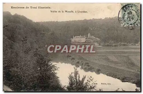 Environs de Toul Illustre - Vallee a la Moselle a Liverdun - - Ansichtskarte AK