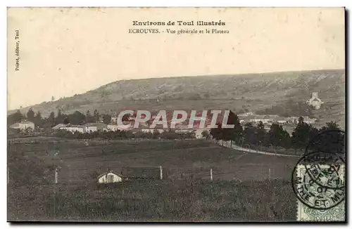 Toul - Ecroves - Vue Generale et le Plateau - Ansichtskarte AK