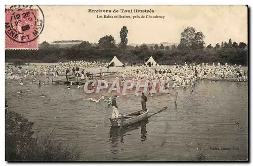 Environs de Toul Illustre - Les bains Militaires pres de Chaudenay - Cartes postales