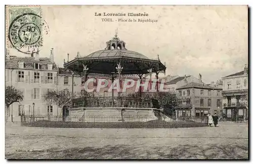 Toul - Place de la Republique - Ansichtskarte AK