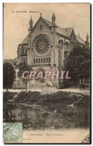 La Lorraine Illustre - Bar le Duc - Eglise Saint Jean - Ansichtskarte AK