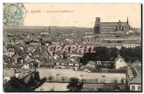 Reims - Panorama Sud Ouest - Cartes postales