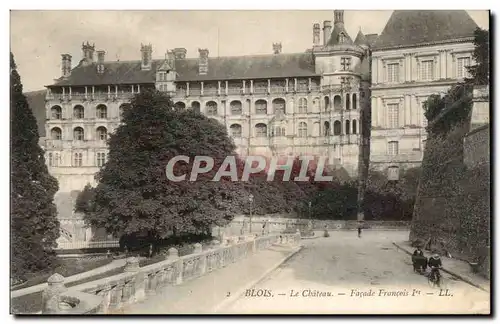 Blois - Le Chateau - Facade Francois 1 - Cartes postales