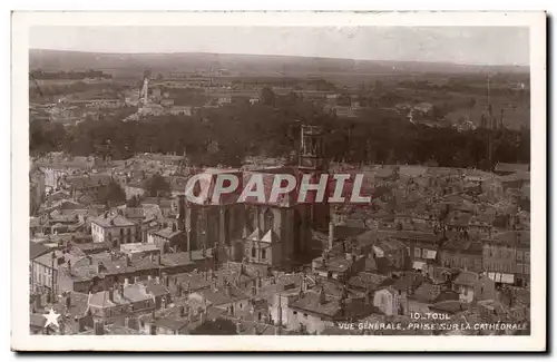 Toul - Vue Generale Prise sur la Cathedrale - Ansichtskarte AK