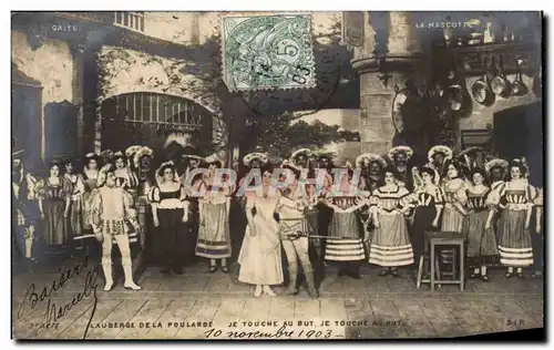 Spectacle - THeatre - L&#39Auberge de la Poularde - Je Touche au But - Ansichtskarte AK