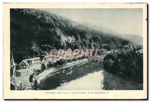 Giesshuebl - Source Mattoni - Vue Generale - Cartes postales