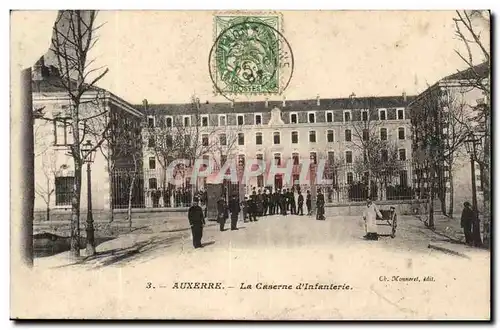 Auxerre Cartes postales Caserne d&#39infanterie