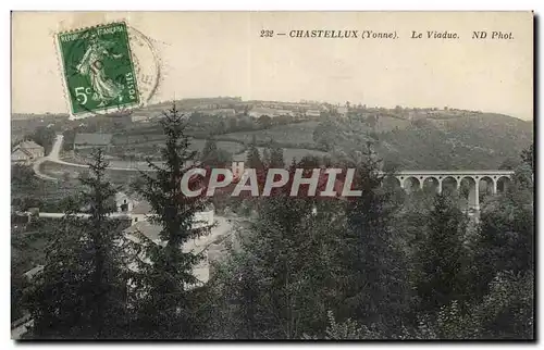 Chastellux Cartes postales Le viaduc