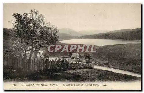 Le mont Dore Ansichtskarte AK Le lac de Guery et le Mont Dore