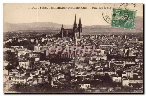 Clermont Ferrand Cartes postales Vue generale