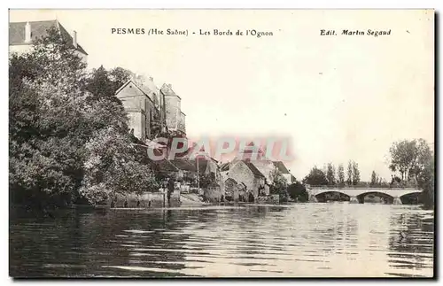 Pesmes - Les Bords de l'Ognon - Cartes postales