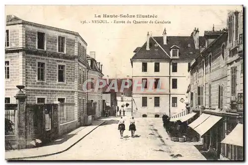Vesoul - Entree du Quartier de Cavalerie - Cartes postales