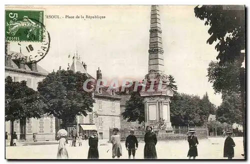 Vesoul - Place de la Republique - Cartes postales