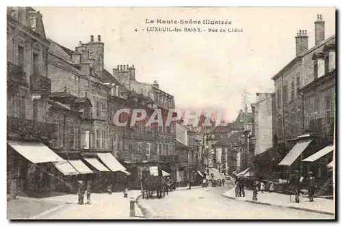 Luxeuil les Bains - Rue du Chene - Ansichtskarte AK