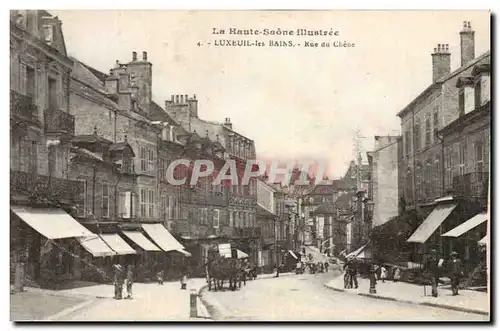 Luxeuil les Bains - Rue du Chene - Cartes postales