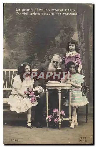 Fantaisie Enfant - Le Grand Pere ls Trouve Beaux Du viel arbre ils sont les rameaux - Cartes postales